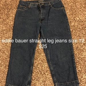 Eddie Bauer Straight Leg Jeans